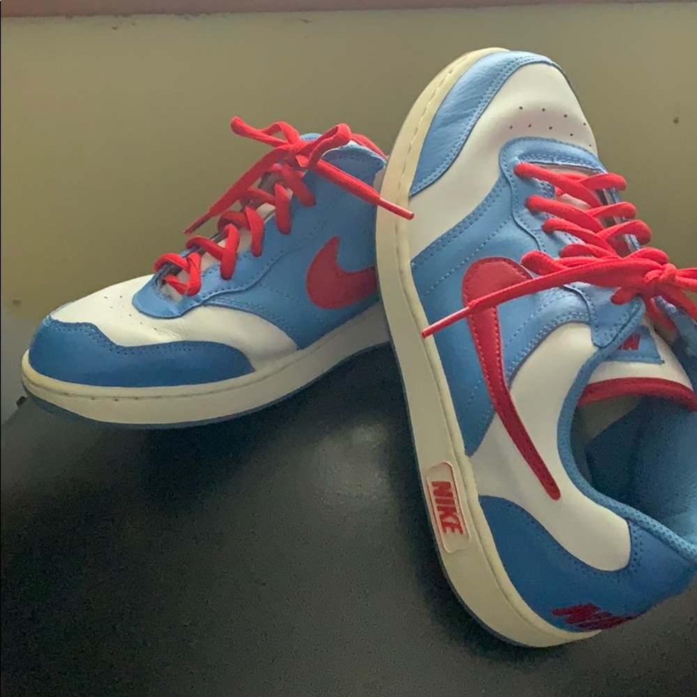 Red, white, & blue 7 Nike sneakers